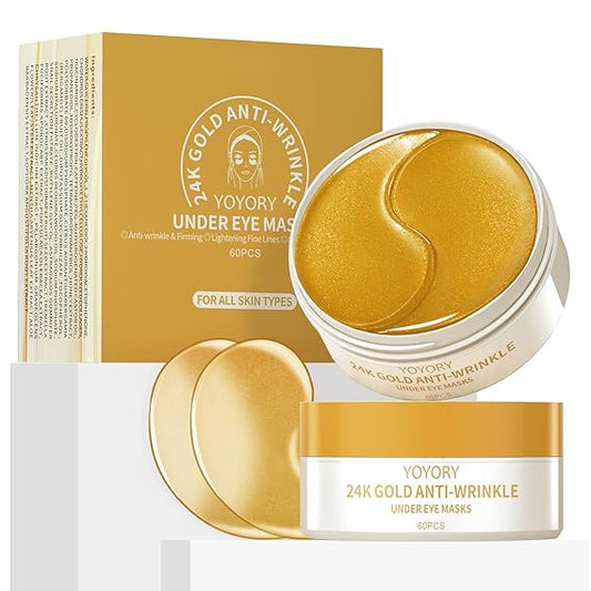 24k Gold Anti-Wrinkle Eye Masks